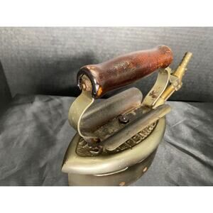 Antique IMPERIAL Gas Pressing Clothes Sad Iron, Flat Iron, Laundry Collectible